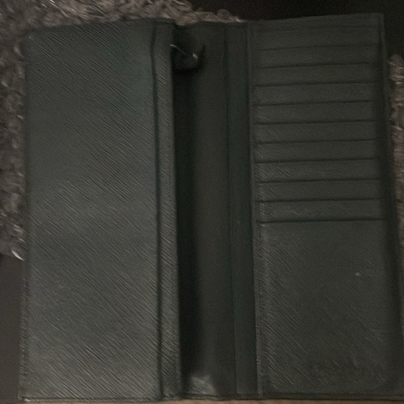 Prada Saffiano Leather Color Stripe Bifold Long Wallet - Picture 2 of 3